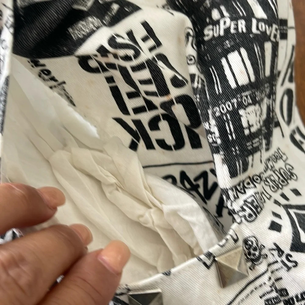 Vintage Super Lovers drop crotch 30 newspaper gothic pop punk rock streetwear - Picture 7 of 17